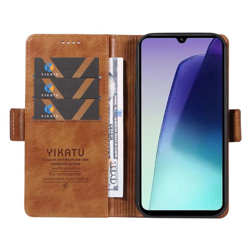 Housse Xiaomi Redmi 14C / Poco C75 Double Fermoir YIKATU