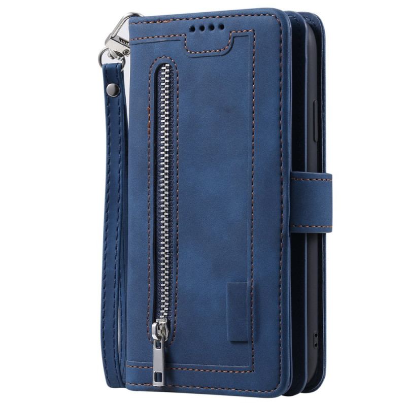 Housse Xiaomi Redmi 14C / Poco C75 Multifonctionnelle avec Lanière