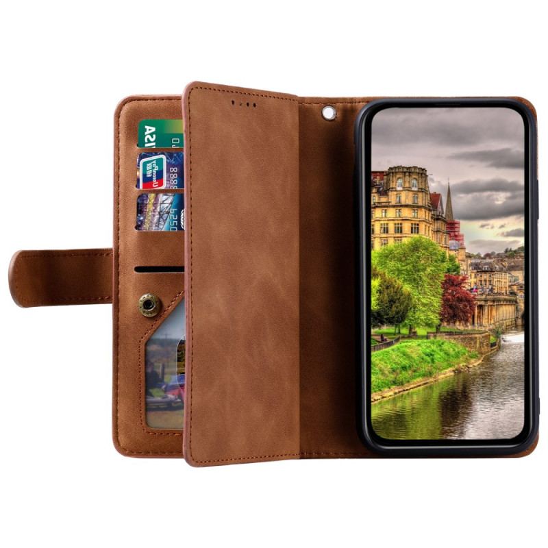 Housse Xiaomi Redmi 14C / Poco C75 Multifonctionnelle avec Lanière