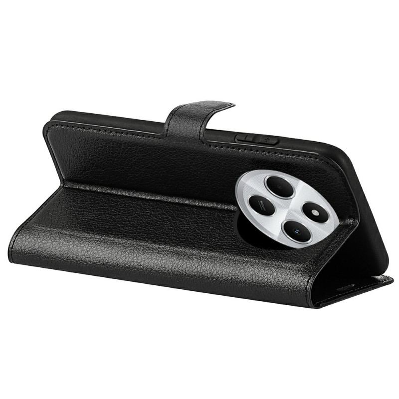 Housse Xiaomi Redmi 14C / Poco C75 Simili Cuir Litchi