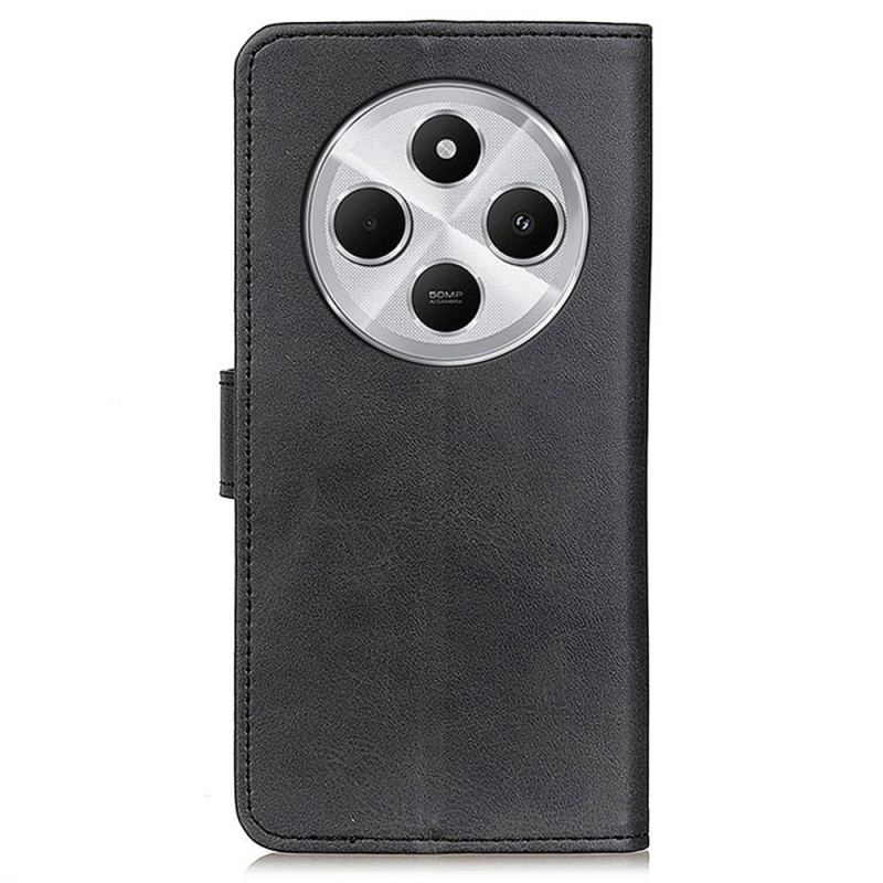 Housse Xiaomi Redmi 14C / Poco C75 Simili Cuir Mat