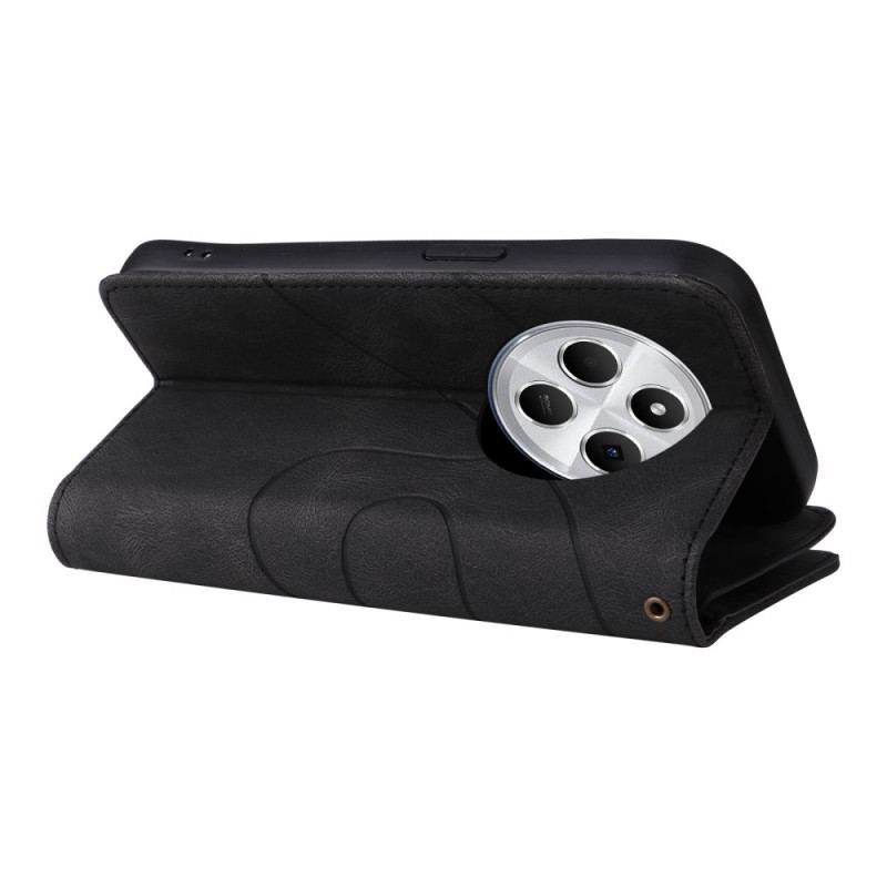 Houssse Xiaomi Redmi 14C / Poco C75 Portefeuille Bicolore