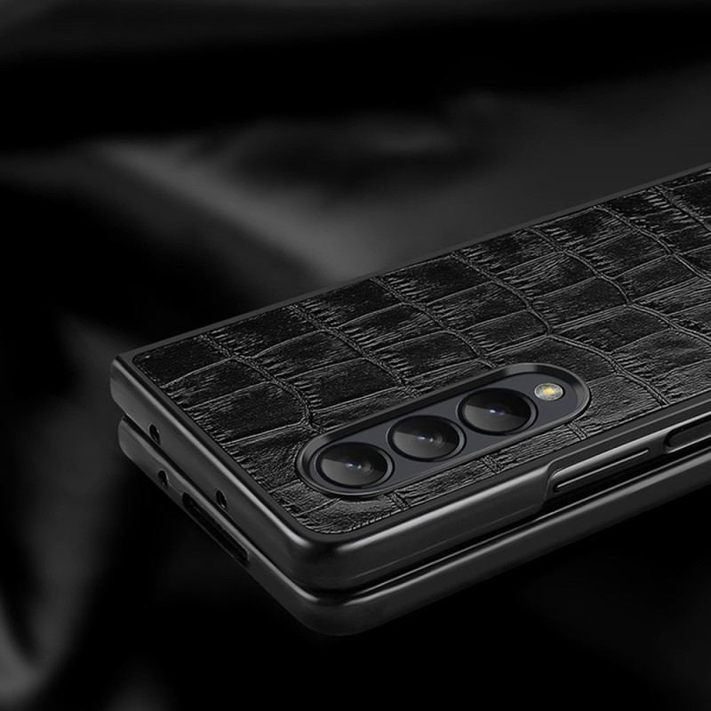 Coque Samsung Galaxy Z Fold 4 Croco Chic