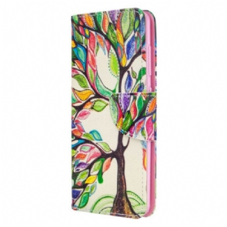 Housse Samsung Galaxy A41 Arbre Coloré