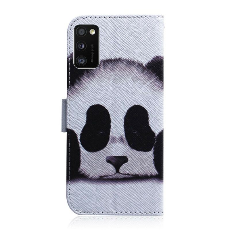 Housse Samsung Galaxy A41 Face de Panda
