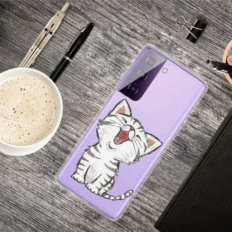 Coque Samsung Galaxy S21 5G Charmant Chat
