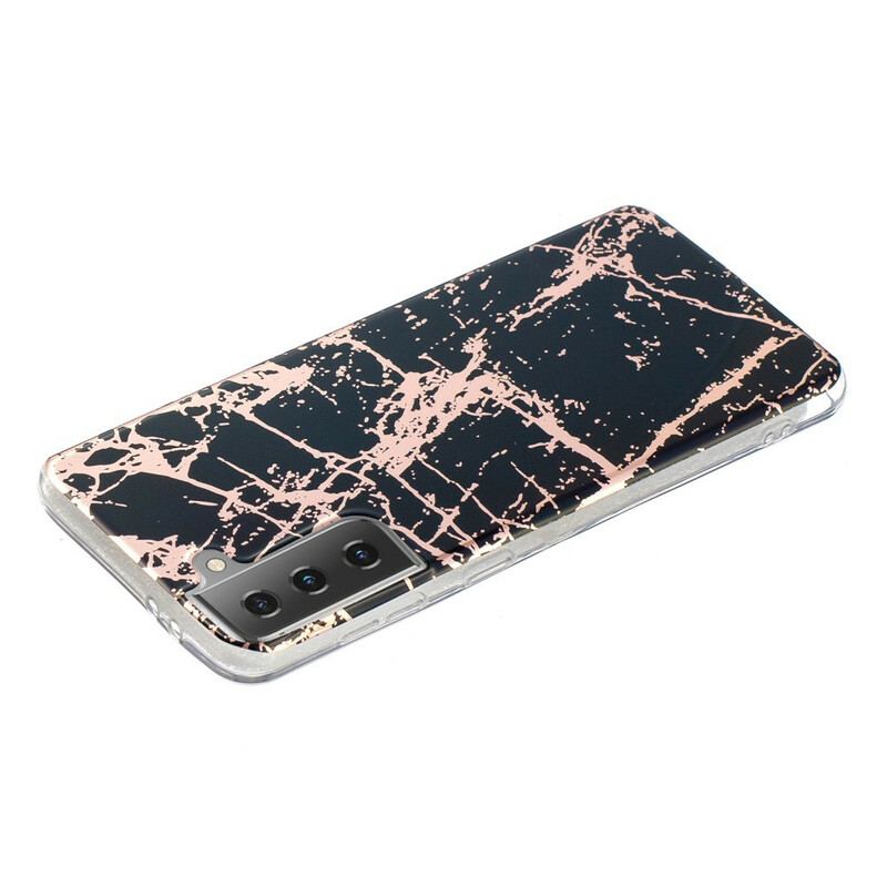 Coque Samsung Galaxy S21 5G Marbre Design Ultra