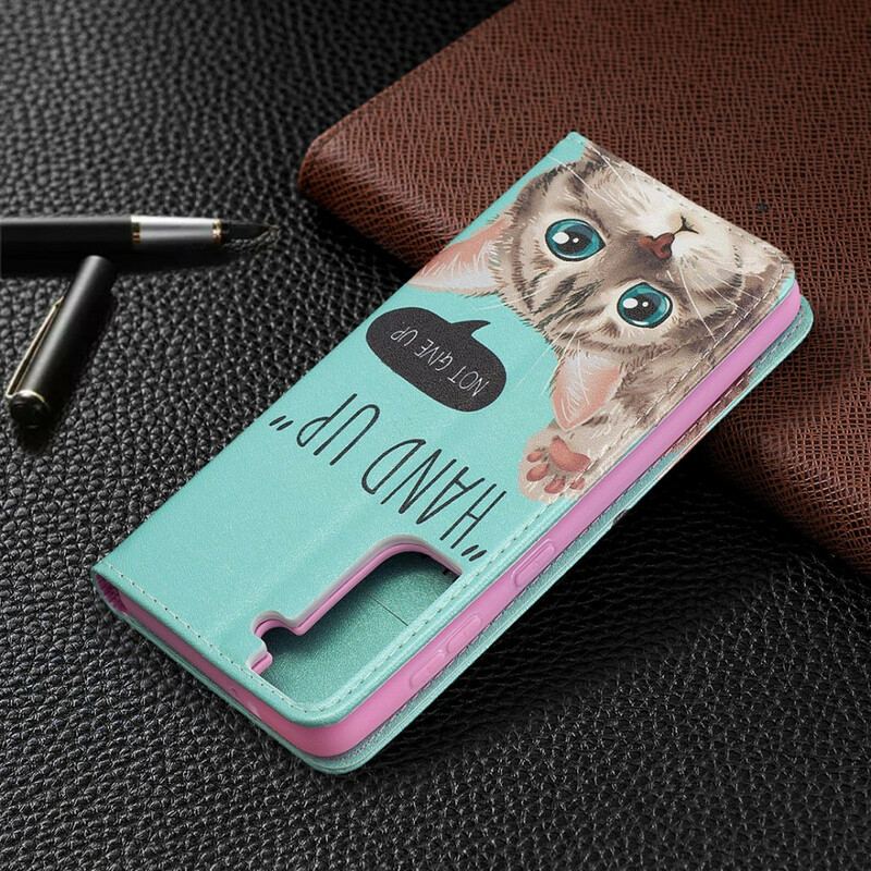 Flip Cover Samsung Galaxy S21 5G Hand Up