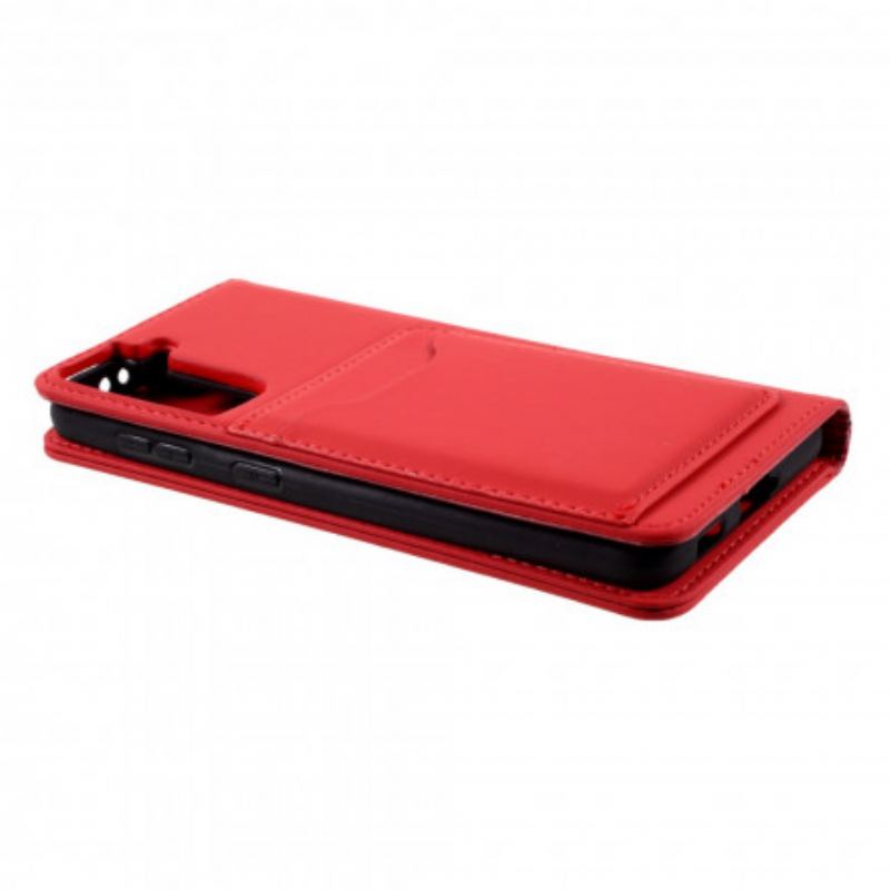 Flip Cover Samsung Galaxy S21 5G Porte-Carte Support