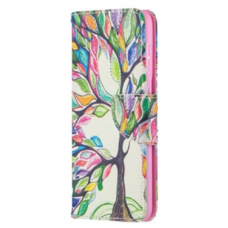 Housse Samsung Galaxy S21 5G Arbre Coloré