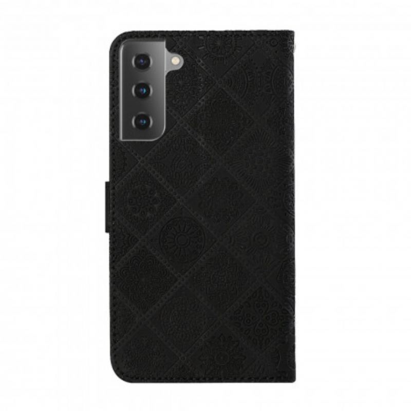 Housse Samsung Galaxy S21 5G Motif Tapisserie