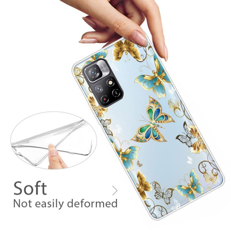 Coque Poco M4 Pro 5G Butterflies