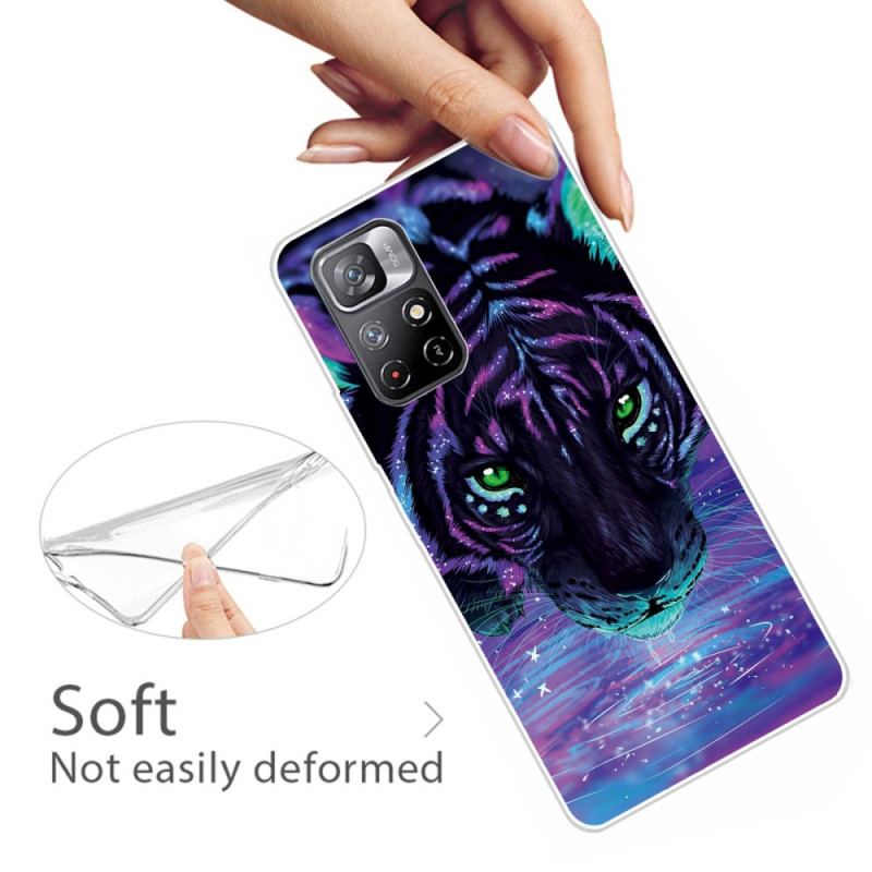 Coque Poco M4 Pro 5G Fabuleux Félin