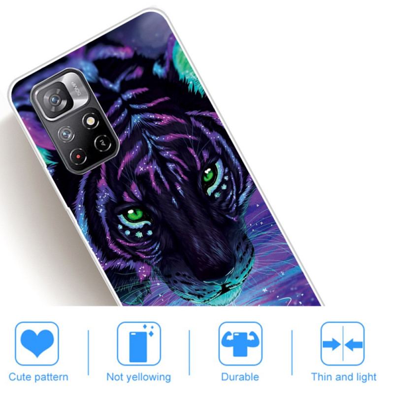 Coque Poco M4 Pro 5G Fabuleux Félin