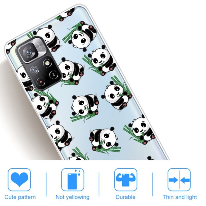 Coque Poco M4 Pro 5G Petits Pandas