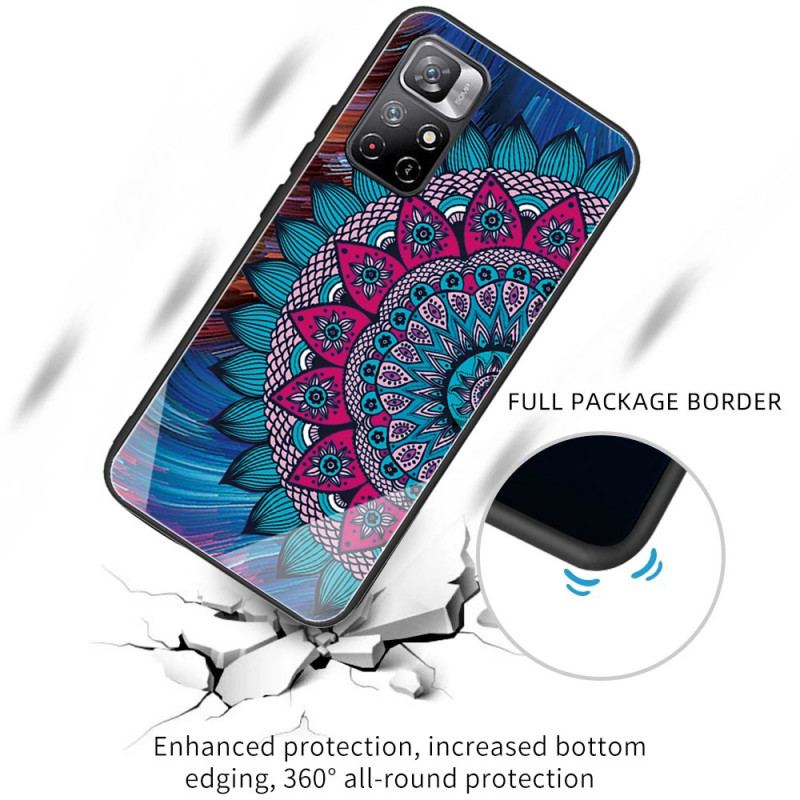 Coque Poco M4 Pro 5G Verre Trempé Mandala