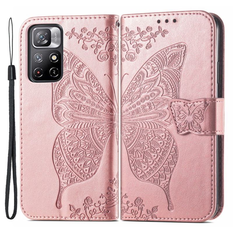 Housse Poco M4 Pro 5G Demi Papillons