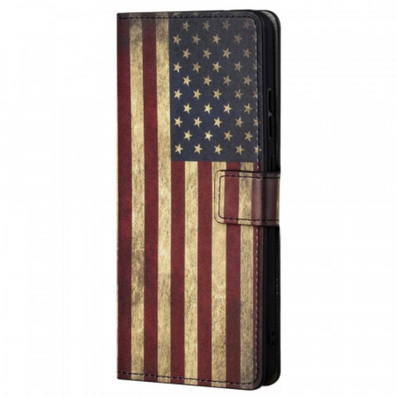 Housse Poco M4 Pro 5G Drapeau Américain