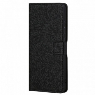 Housse Poco M4 Pro 5G Effet Cuir Grain Litchi