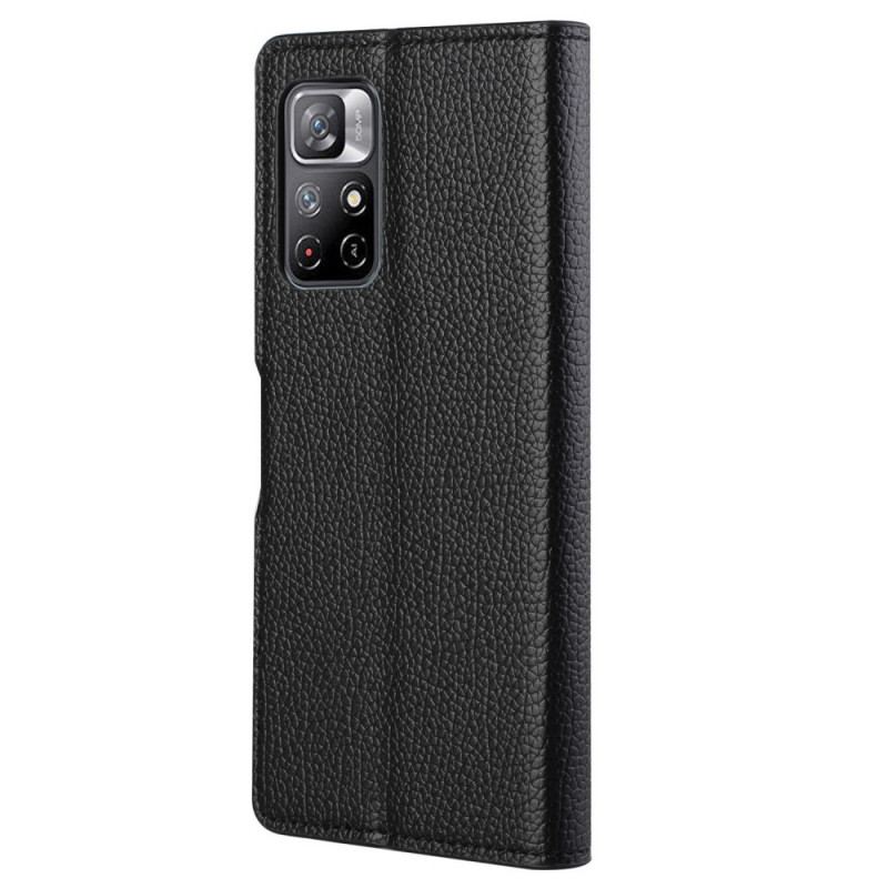 Housse Poco M4 Pro 5G Effet Cuir Grain Litchi
