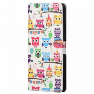 Housse Poco M4 Pro 5G Multiples Hiboux