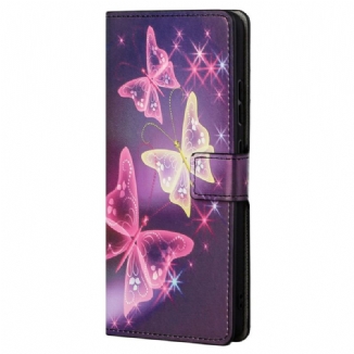 Housse Poco M4 Pro 5G Papillons et Fleurs