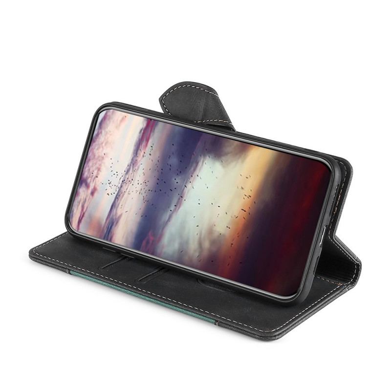 Housse Poco M4 Pro 5G Simili Cuir Bicolore Stylish