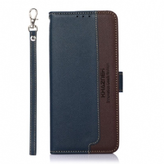 Housse Poco M4 Pro 5G Style Litchi RFID KHAZNEH