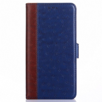 Housse Poco M4 Pro 5G Texture Peau d'Autruche