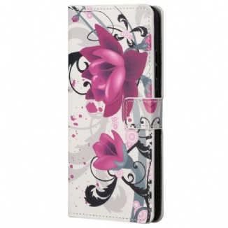 Housse Poco M4 Pro 5G Tropical Flowers