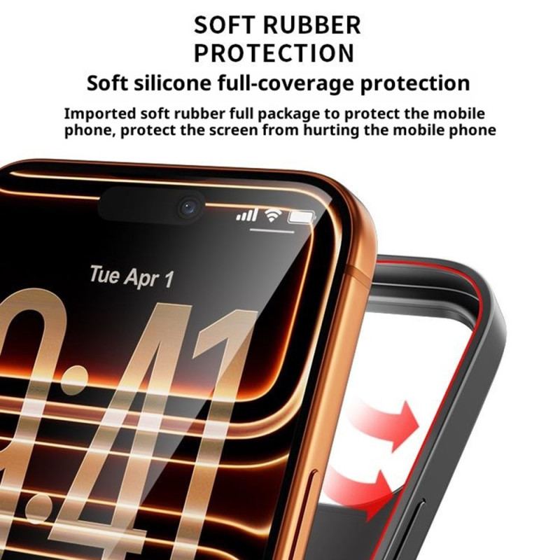 Coque Batterie Externe pour iPhone 17 Pro 5000mAh avec Support Intégré