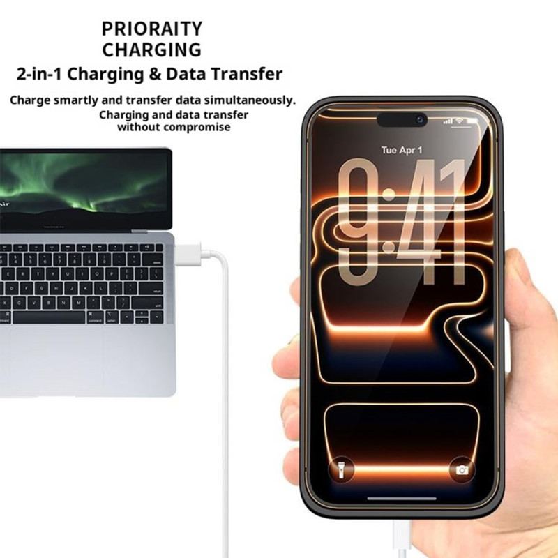Coque Batterie Externe pour iPhone 17 Pro 5000mAh avec Support Intégré