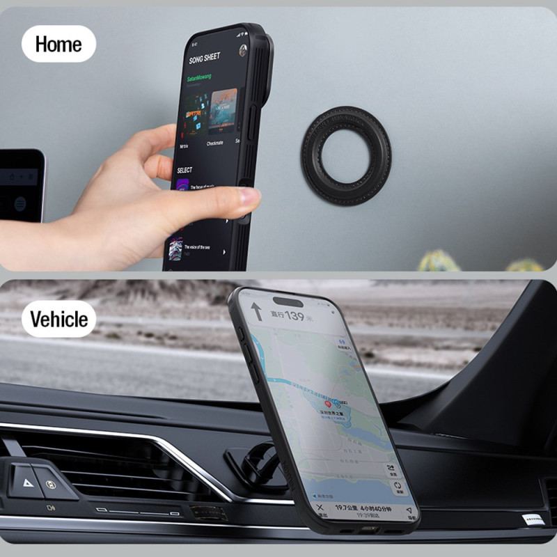 Coque iPhone 17 Pro Camshield Prop Magnetic Series NILLKIN