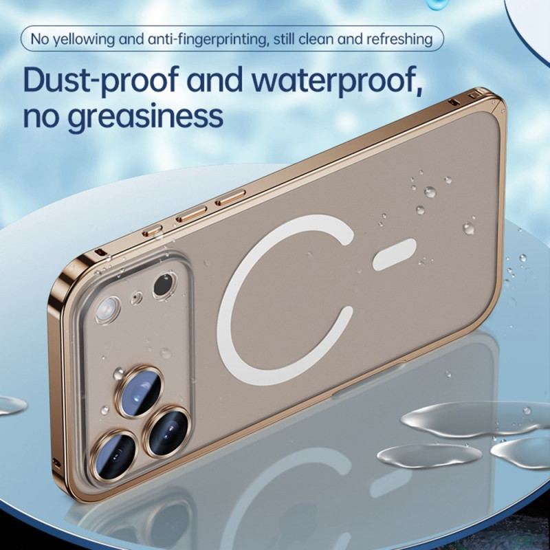 Coque iPhone 17 Pro Compatible avec MagSafe avec Verrou de Sécurité