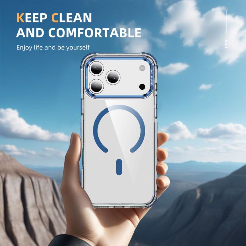 Coque iPhone 17 Pro Compatible MagSafe avec Support Intégré