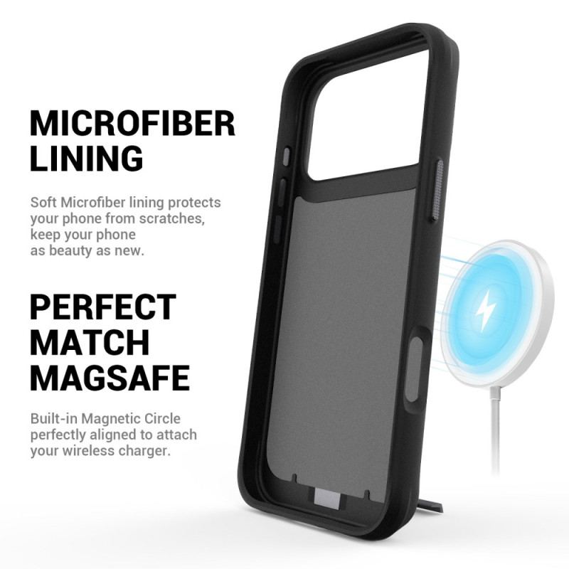 Coque iPhone 17 Pro Compatible MagSafe Support Intégré