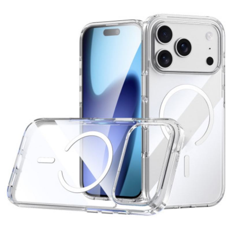 Coque iPhone 17 Pro Compatible MagSafe Transparente
