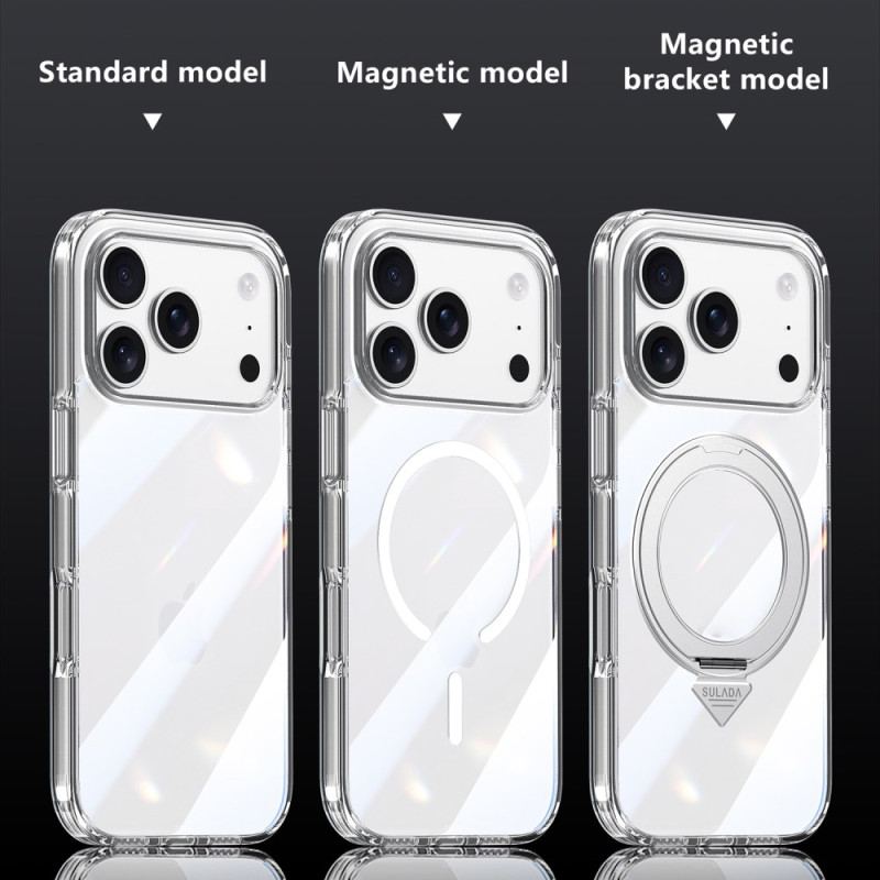 Coque iPhone 17 Pro Compatible MagSafe Transparente