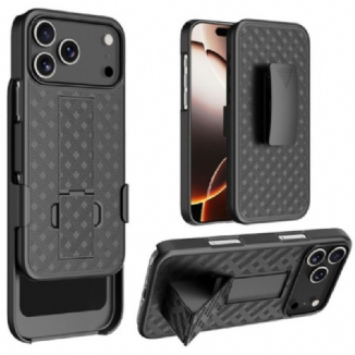 Coque iPhone 17 Pro Coulissante avec Support et Clip