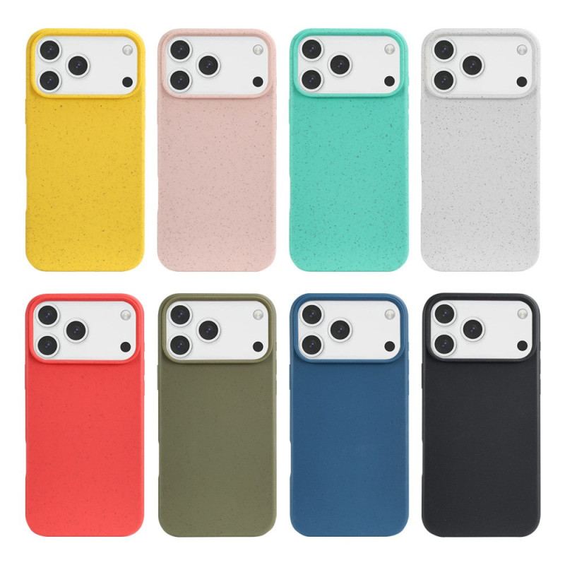 Coque iPhone 17 Pro Fibres de Paille de Blé