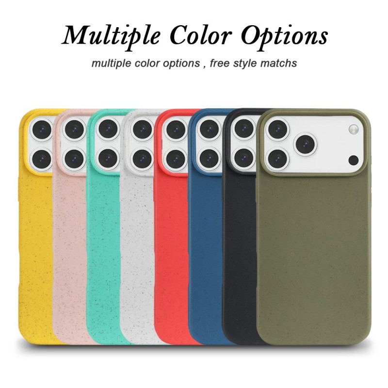 Coque iPhone 17 Pro Fibres de Paille de Blé