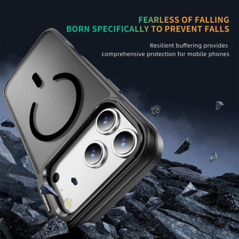 Coque iPhone 17 Pro Magnétique avec Support pour Objectif