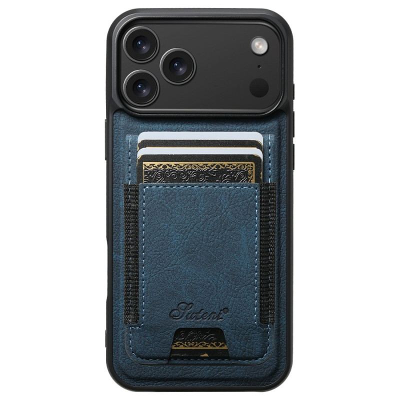Coque iPhone 17 Pro MagSafe 2-en-1 Porte-Cartes Détachable