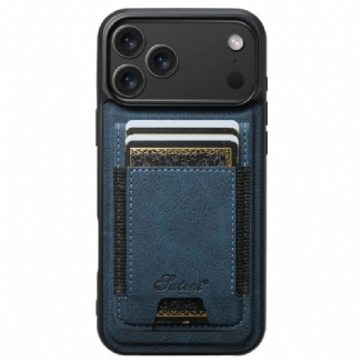 Coque iPhone 17 Pro MagSafe 2-en-1 Porte-Cartes Détachable
