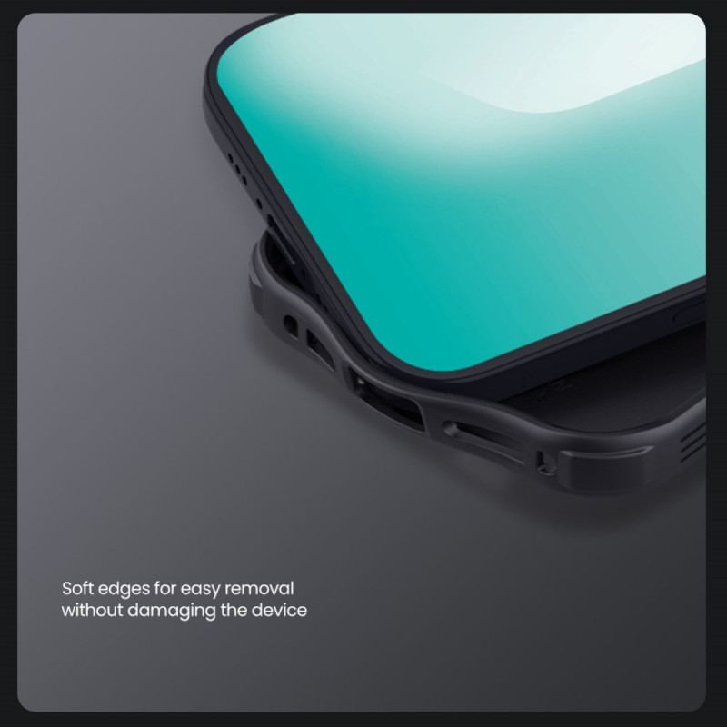 Coque iPhone 17 Pro MagSafe et Protection Caméra Coulissante NILLKIN