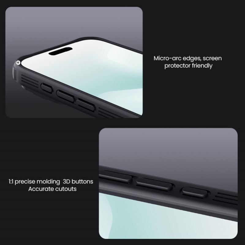 Coque iPhone 17 Pro MagSafe et Protection Caméra Coulissante NILLKIN