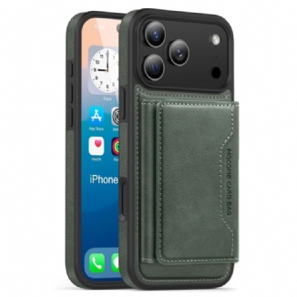 Coque iPhone 17 Pro MagSafe Premium avec Porte-Cartes Détachable
