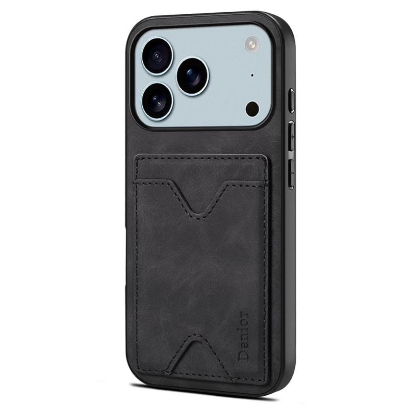 Coque iPhone 17 Pro Porte-Carte et Support DENIOR