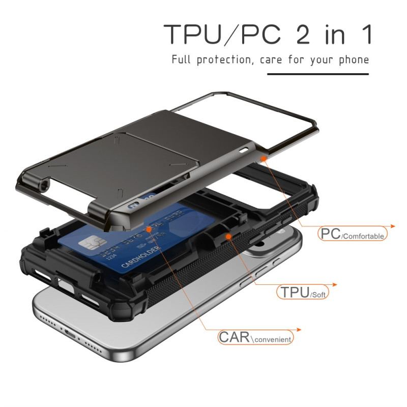 Coque iPhone 17 Pro Porte-Cartes Flip