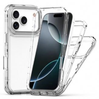 Coque iPhone 17 Pro Transparente Trois-en-Un